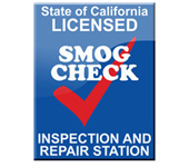 State of California Licensed Smog Check Inspection and Repair Station